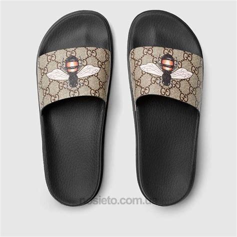 chanclas gucci verdes precio